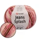 Пряжа YarnArt Jeans Splash, №954, 55% бавовна / 45% акрил, 160 м / 50 г, меланжева кольорова нитка для демісезонних виробів, ЯрнАрт Джинс Сплеш - зображення 1
