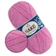 Nako Mohair Delicate, Светлый цикламен №6113 - пряжа Мохер Деликат 100 г / 500 м, 85% акрил, 10% шерсть, 5% мохер, тонкая, для шалей, свитеров - изображение 1