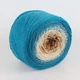 YarnArt Flowers Alpaca, №431 – полушерстяная пряжа 250 г / 940 м, альпака с акрилом, градиентное секционное окрашивание для палантинов, кардиганов - изображение 2