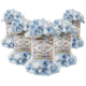 Упаковка Alize Puffy Color, №5865, 5шт - плюшева пряжа з готовими петлями для в'язання руками 100г / 9 м - для пледів, аксесуарів - зображення 1
