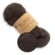 La Mia Natural Wool, Коричневый №7Н - шерстянная пряжа для вязания средней толщины, 100г/200м, 100% шерсть - изображение 1