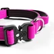 Тактичний нашийник для цуценят та міні собак BullyBillows Combat Collar Handle 2.5 cm XS-M: 25 мм, ОШ 34-46 см Малиновий - зображення 2