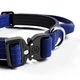 Тактичний нашийник для цуценят та міні собак BullyBillows Combat Collar Handle 2.5 cm XS-M: 25 мм, ОШ 34-46 см Синій - зображення 2