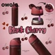 Термобутылка Owala FreeSip Cherry Red бордовая 710 мл из нержавеющей стали - изображение 2