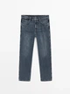 Джинсы мужские Massimo Dutti Tapered Fit 36 темно-синий - изображение 5