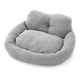 Лежак пуфик для котов собак Taotaopets TT-515511 Gray 50*45*25 см диван для домашних животных - изображение 1