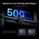 Принтер 3D Elegoo Neptune 4 Plus, Black, FDM, робоча область - 320x320x385 мм, відкритий корпус, для PLA/TPU/PETG/ABS/ASA/Nylon, нитки 1.75 мм, 4.3' сенсорний екран, WiFi / USB / Lan (50.201.015300) - зображення 4