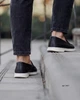 Лофери чоловічі Stilli Loafers 45 (28.5см) Black White (арт 1407) - зображення 5