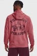 Чоловіче червоне худі UA Pjt Rck HG Hwt Terry Hdy Under Armour XL 1373562-600 - изображение 3