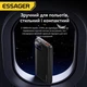 Павербанк Essager Heteromypil 30000 мАг 22.5 Вт з дисплеєм, ремінцем та вбудованими кабелями USB-C / Lightning (ES-D016), чорний - изображение 7