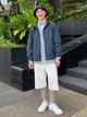 Панама двусторонняя Uniqlo 998462799 One Size Синяя (1161247925) - изображение 11