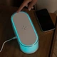 Ночник с беспроводной зарядкой Proove Multicolor Glow 1200mAh white - изображение 15
