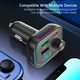 FM модулятор MP3 с зарядным устройством 3.0A 2USB черный Earldom ET-M112 - изображение 4