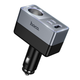 Разветвитель прикуривателя Hoco Z65A с двумя USB-C и одним USB-A мощностью 30 Вт и 5 В 95 на 65 на 34 мм - изображение 1
