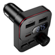 FM модulator MP3 с зарядным устройством 3.0A PD20W для автомобиля Borofone BC61 - зображення 3