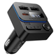 FM модулятор MP3 с USB и прикуривателем для автомобиля Borofone BC60 - зображення 1