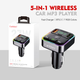 FM модулятор MP3 3.0A 2 USB прикуриватель черный Earldom ET-M114 - изображение 2