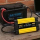 Инвертор напряжения для автомобиля 12 В → 220 В 500 Вт с LCD дисплеем и 2 USB портами модифицированный синус - изображение 7