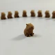 Набор минифигурок Капибара 20 шт., 20 мм. коричневые фигурки из PLA пластика - изображение 2