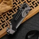 Ніж складаний Туристичний зі склобоєм та стропорізом Brown Knife - зображення 7