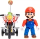 Ігровий набір Jakks Pacific The Super Mario Galaxy Movie з мотоциклом та фігуркою Mario (192995432338) - зображення 3