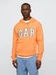 Мужское худи на флисе GAP с логотипом 1159848549 (Оранжевый L) - зображення 2