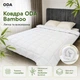 Одеяло всесезонное ODA Bamboo с бамбуковым волокном 350 г/м², микрофибра, 175x210, белое - изображение 1