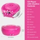 Портативный CD-плеер Gueray Boombox со встроенными динамиками, FM-радио и AUX-входом - изображение 2