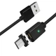 Кабель Essager Magic Power Magnetic USB - MicroUSB (M/M), 1 м Black (EXCCXM-ML01) - изображение 1
