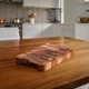 Деревянная кухонная доска для нарезки Домино 50×30 см прямоугольная разделочная доска для кухни досточка из натурального дерева Дуб - изображение 6