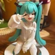 Аніме фігурка 12 см Хацуне Міку вокалоїд, кішечка Nekomimi T-shirt Ver. Hatsune Miku anime figure - зображення 3
