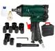 Пневматический ударный гайковерт PARKSIDE PDSS 310 C6 1/2", 310 Нм, с набором головок - изображение 1