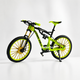 Игрушечный велосипед с резиновыми колесами Металлический Фингербайк MTB – велосипед для трюков и декора, 18 см Green - изображение 4