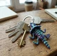 Брелок динозавр Трицератопс 80 мм на сумку, рюкзак или ключи - изображение 2