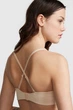 Комплект белья: бюстгальтер push-up и трусики стринг Victoria's Secret 70C/S Бежевый (153671) - изображение 4