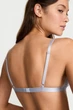 Комплект белья: бюстгальтер с мягкой чашкой и трусики стринг Victoria's Secret 48(XL) Голубой (153682) - изображение 4