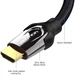 Кабель HDMI-HDMI Vention 3m v2.0 Black (VAA-B05-B300) - зображення 3