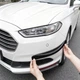 Универсальные гибкие противоударные накладки Carbon Bumper Shield Антицарапки защита на бампер 37.5 см х 5.2 см Черный Карбон 1уп=2шт - изображение 6