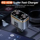 Автомобильное зарядное устройство от прикуривателя 145W, 2х USB, 2х USB Type-C с поддержкой быстрой зарядки PD 45W - изображение 9