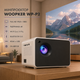 Мини-проектор WOOPKER WP-P2 Full HD 1920×1080, 4K, HDMI, USB, Wi‑Fi 2,4/5 ГГц, Bluetooth 5.0, CN-версия - изображение 1