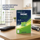 Аккумуляторные батарейки Tronic AAA 4×1000 мА·ч 1,2 В Ni-MH, Ready to Use, до 1000 циклов - изображение 1