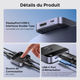 Перемикач UGREEN DisplayPort / USB-C 8K@60Hz KVM Світч 2 входи 1 вихід DP 1.4 для ПК, PS5, Xbox, MacBook - зображення 5