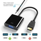 Адаптер HDMI на VGA 20 см з аудіо виходом Stone перехідник (ST-SC052) - зображення 3