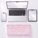 Клавіатура GravaStar Mercury K1 Lite із комбінованим підключенням - Crystal Rose - зображення 8