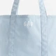 Сумка шоппер женская тканевая Gap 363072879 Голубая (1161261797) - изображение 3
