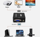 Конвертер VGA2HDMI адаптер з VGA на HDMI + аудіо 3.5мм Black - изображение 2