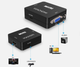 Конвертер VGA2HDMI адаптер з VGA на HDMI + аудіо 3.5мм Black - изображение 4