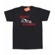 Женская черная футболка Сlassic "BREAKFAST OF CHAMPIONS" 2XL - изображение 1