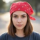 Бандана класична (червона) - изображение 2