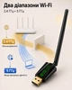 Wi-Fi адаптер AX900 + Bluetooth 5.4 DuoLink Зовнішня антена USB WIFI6. Драйвер вбудований в адаптер - зображення 7